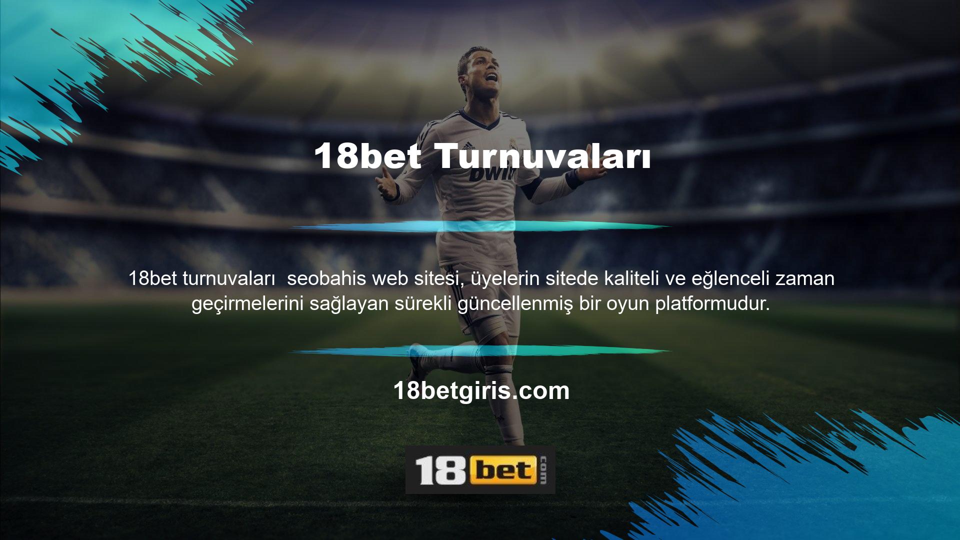 Bu amaçla, site üyelerine yüksek oranlı bahisler ve etkinlikler sunmaktadır